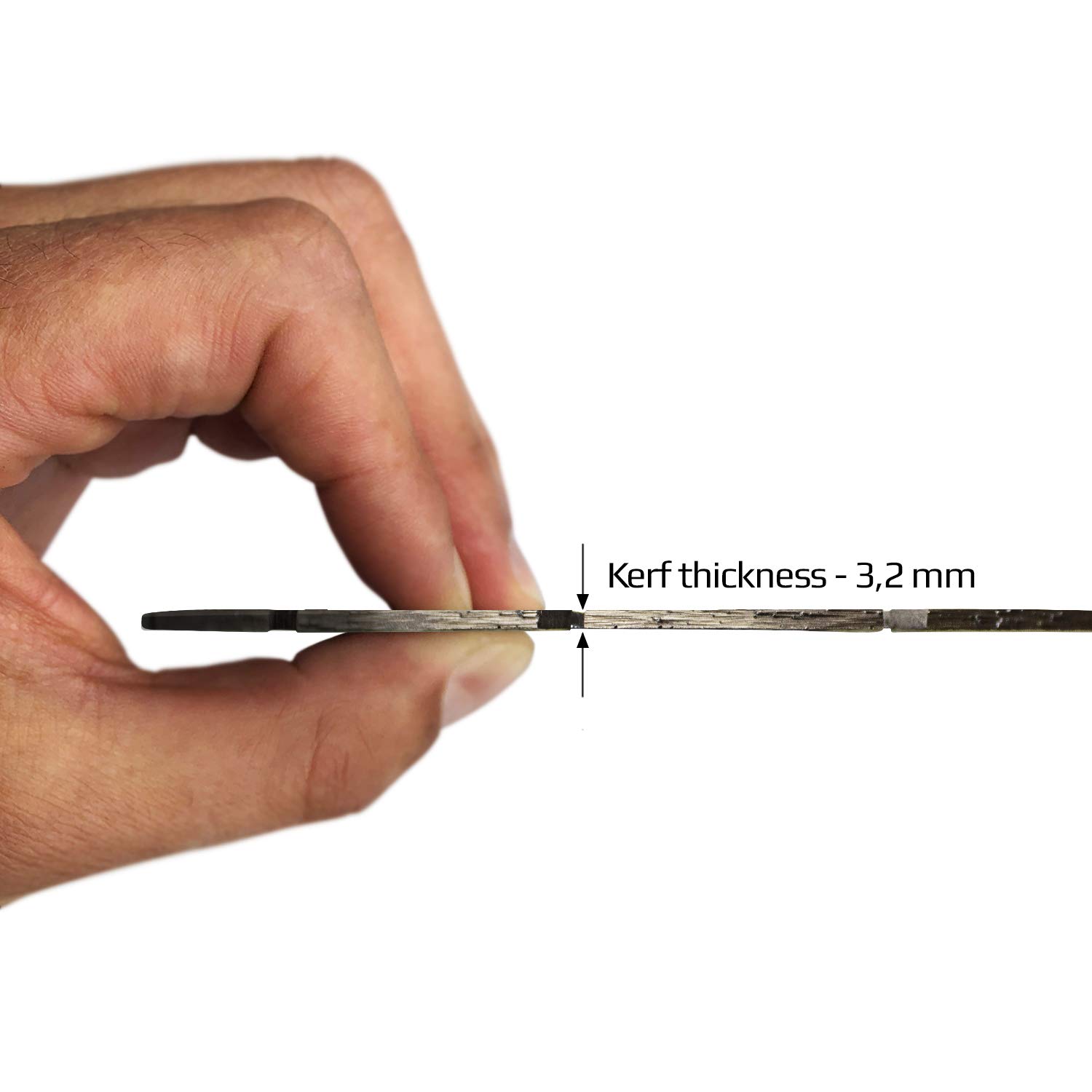 3 PCS Diamond Blade 14 Inch — Professional Diamond Cutting Wheel for Cutting Reinforced Lightweight Concrete, Stone, Granite, Brick, Masonry — Diamond Saw Blade Segment Height 0.394 (10 mm) — GRAFF - Image 3